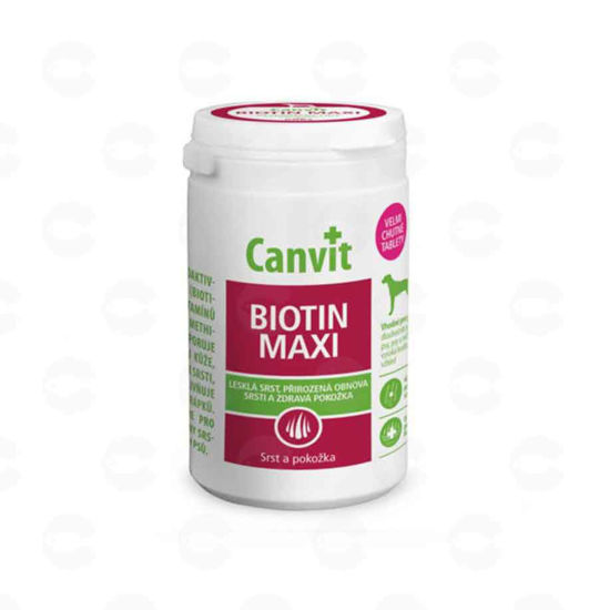 Picture of Canvit Biotin Maxi Հավելում մաշկի և մորթու առողջության համար 230 գ