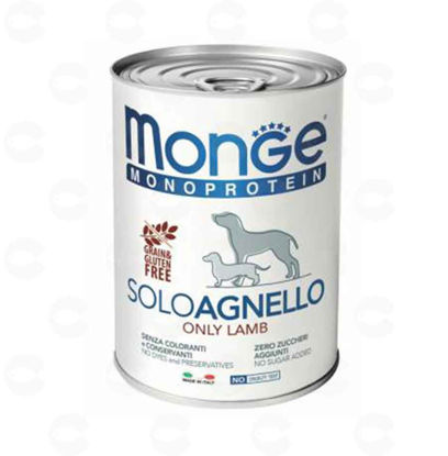 Picture of Կեր շների համար պահածո Monge Monoprotein (Գառ)