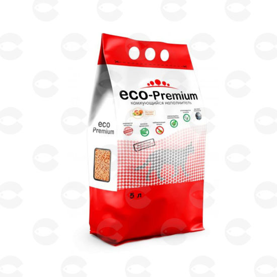 Picture of Eco-Premium լցանյութ՝ գնդվող, փայտե հիմքով, դեղձի հոտով, 20 լ
