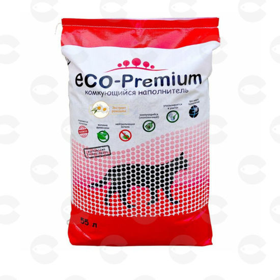 Picture of Eco-Premium լցանյութ՝ գնդվող, փայտե հիմքով, կանաչ թեյի հոտով, 55լ