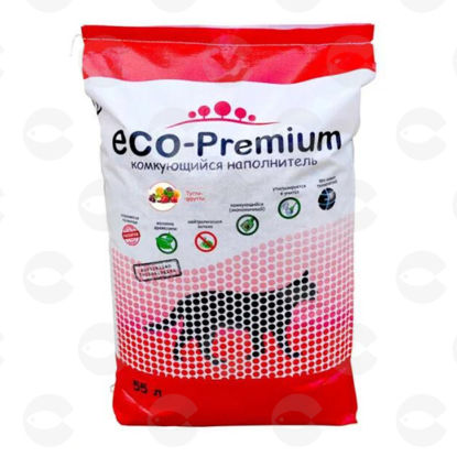 Picture of Eco-Premium լցանյութ՝ գնդվող, փայտե հիմքով, ТУТТИ-ФРУТТИ, 55 լ