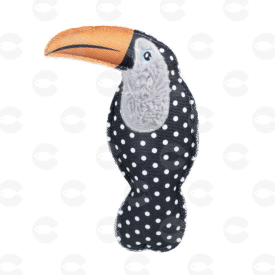 Picture of Triol BLACK&WHITE փափուկ խաղալիք շների համար «Toucan Bird», 180 մմ