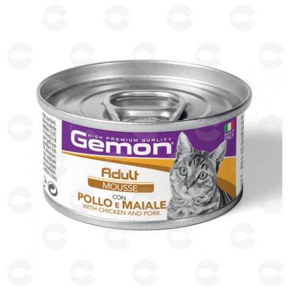 Picture of Gemon Mousse կատուների համար, հավ/խոզ, 85 գ
