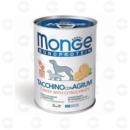 Picture of Monge Monoprotein պաշտետ՝ հնդկահավ և ցիտրուս, 400 գ