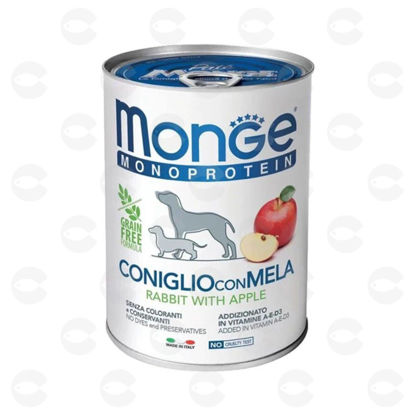 Picture of Monge Monoprotein պաշտետ՝ նապաստակ և խնձոր, 400 գ