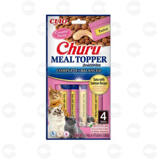 Picture of Meal Topper, կրեմային հյուրասիրություն կատուների համար, Թունա և Սալմոն