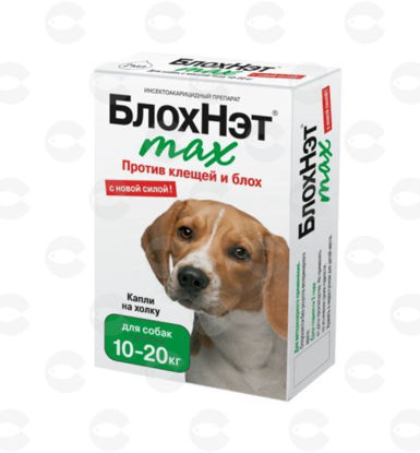 Picture of БлохНэт® max, հակամիջատային կաթիլներ 10-20 կգ շների համար