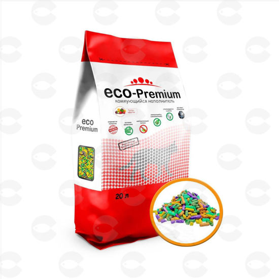 Picture of Eco-Premium լցանյութ՝ գնդվող, փայտե հիմքով, ТУТТИ-ФРУТТИ, 20 լ