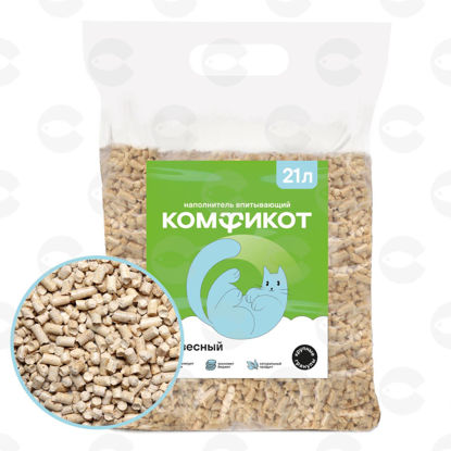 Picture of КОМФИКОТ փայտե կլանող լցոնիչ, մեծ հատիկներով, 21 լ
