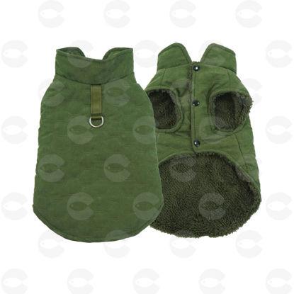 Picture of ZR-696 տաք ձմեռային շան բաճկոն փոքր և միջին շների համար M