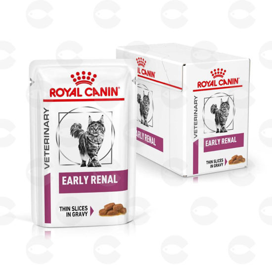Picture of Royal Canin Early Renal (pouch) — թաց դիետիկ կեր կատուների համար 12 հատ 85գ