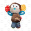 Picture of Gigwi PLUSH FRIENDZ շան խաղալիք «Կապիկ»՝ ճռճռանով, 16 սմ