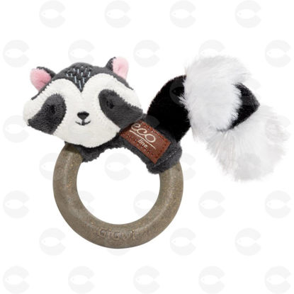 Picture of Gigwi CATCH & SCRATCH ECO կատվի խաղալիք «Ջրարջուկ»՝ մատատաբիի օղակով, 11 սմ