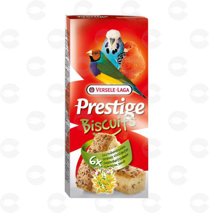 Picture of Բիսկվիթ փոքր և միջին թութակների համար, խոտաբույսերով, 6 հատ, 70գ