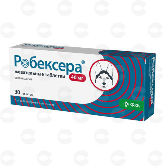 Picture of Robexera 40 մգ հաբեր շների համար – ուժեղ ցավազրկող և հակաբորբոքային միջոց