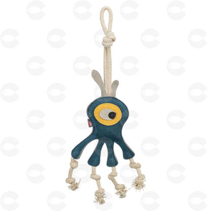 Picture of Կաշվե խաղալիք շների համար, հրեշիկ պարանի վրա,47 սմ