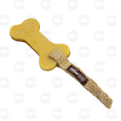 Picture of Gigwi GUM GUM DOG ECO խաղալիք (փոքր ոսկոր, 10 սմ)՝ էկոռեզինից պատրաստված խաղալիք շների համար։