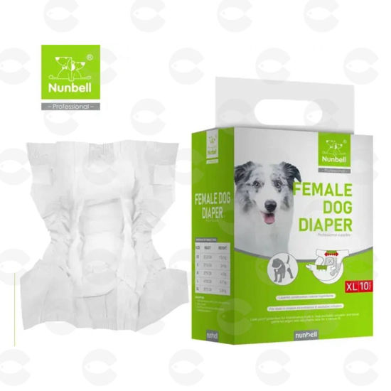 Picture of Կանացի շան տակդիր Nunbell, 10 հատ XL չափ VET-0196
