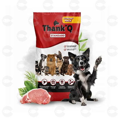 Picture of Շների կեր THANK Q խոզապուխտով, 10 կգ