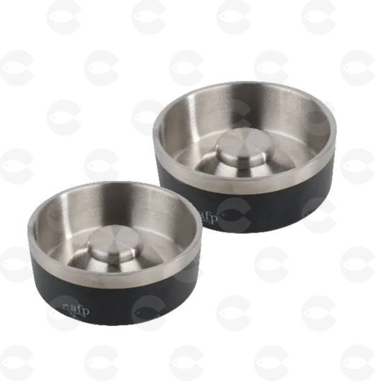 Picture of A135 Life4 Pet Կերակրման չժանգոտվող աման M, սև AFP5711 (17.3×17.3×6.5 սմ)