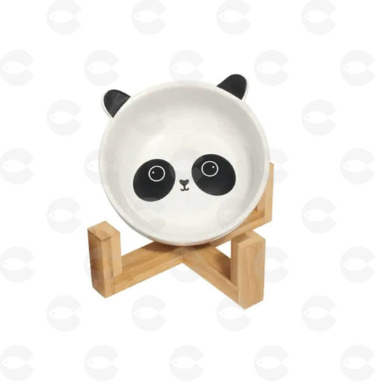 Picture of Կերաման «պանդա» (Bowl: 13.5×5.5 սմ, Rack: 17×5.5 սմ)