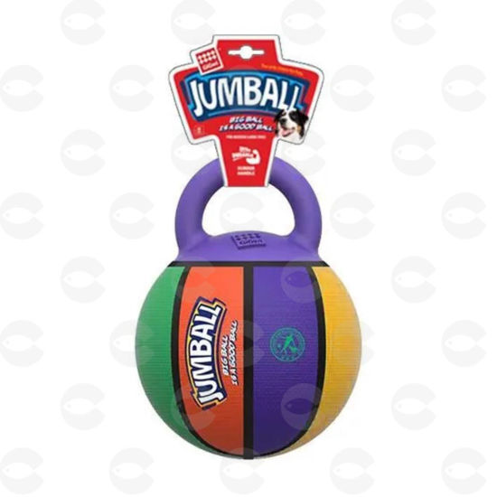 Picture of Բասկետբոլի գնդակ JUMBALL՝ ռետինե բռնակով GIGWI6343 (27×20×20 սմ)