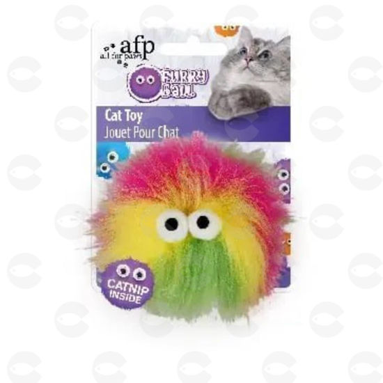 Picture of Furry Ball – Փափուկ դեղին գնդիկ կատվի համար AFP2805
