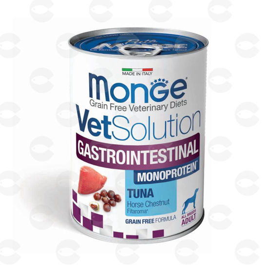 Picture of Պահածո շների համար՝ Monge Vet Gastrointestinal, թունա, 400գ